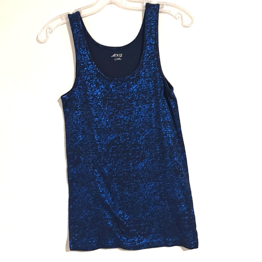 Bcg‎ Size L Women's Deep Blue Tank Top